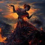 "Elements – Fire" By Cathrine Langwagen