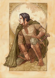 “Aragorn Son of Arathorn” by Jenny Dolfen
